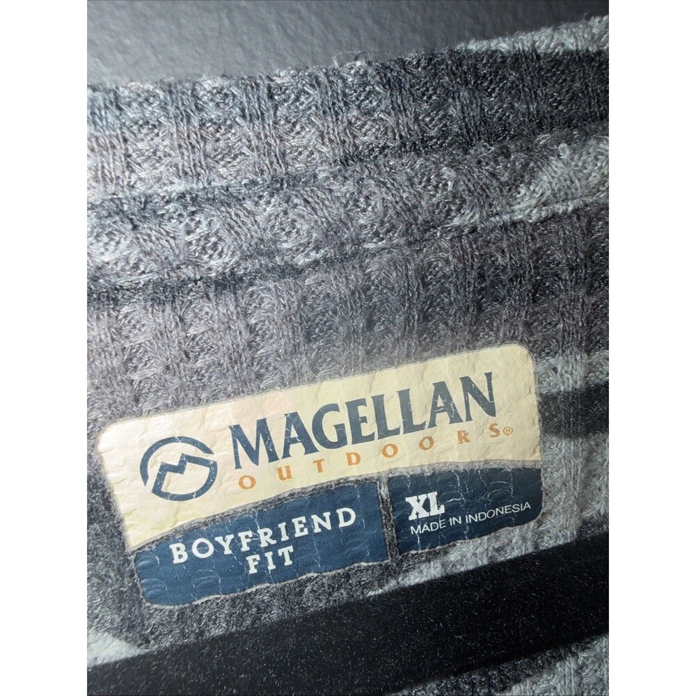 Magellan Outdoors Women's Long Sleeve Shirt Boyfriend Fit, Camo Size XL - Picture 4 of 8